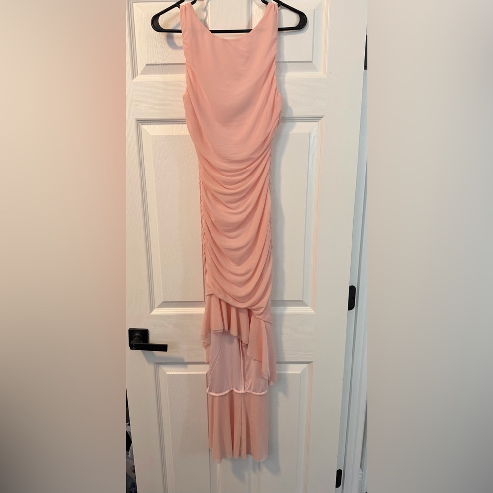Women's Pink Bodycon Cocktail Dress